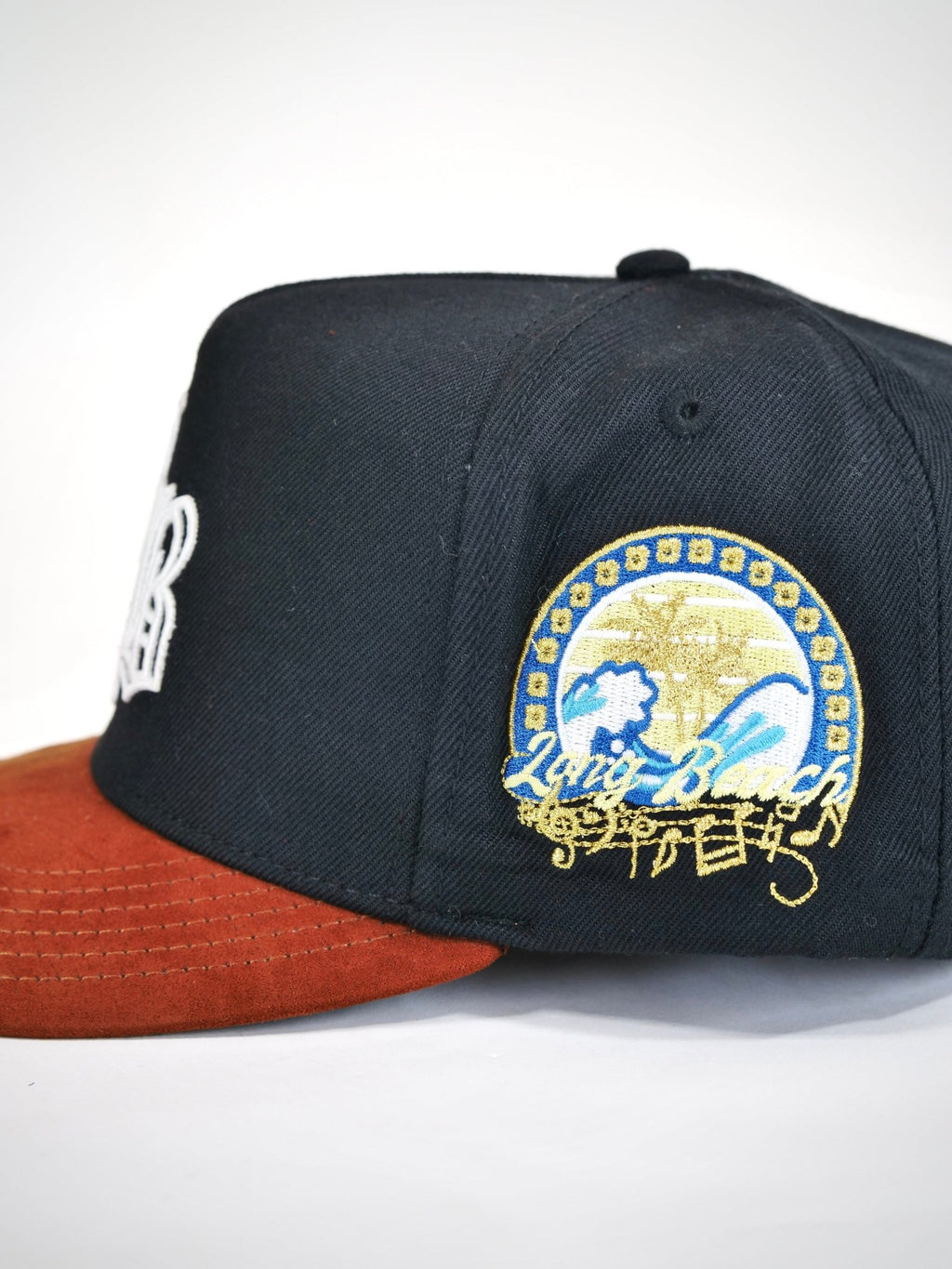 OG LB: Live Boundlessly Snapback (Black/Tan Brown) - Shop Avnu