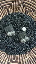 PLAIN ROUND CONCHO DANGLE EARRINGS BY JOAN BEGAY - Shop Avnu