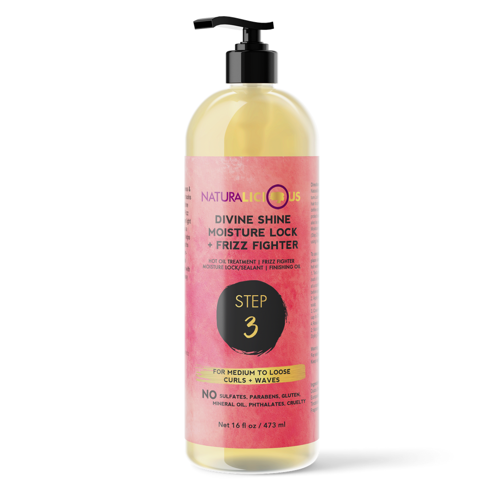 Salon Size - Step 3 Moisture Lock & Frizz Fighter, 16 oz