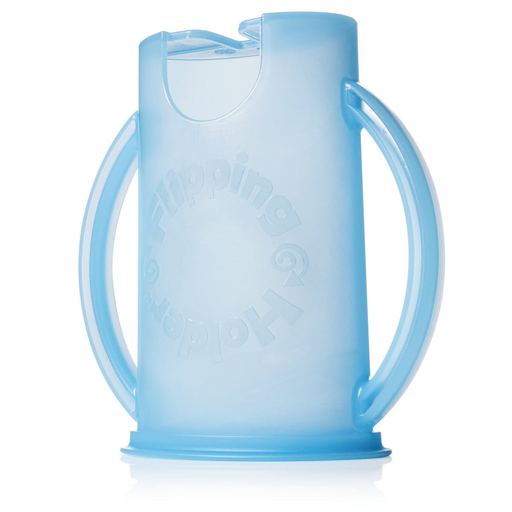 Flipping Holder DELUXE w/ LID (Blue) - Shop Avnu