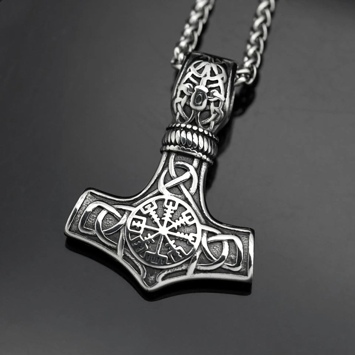 Modern Mjolnir Necklace - Shop Avnu