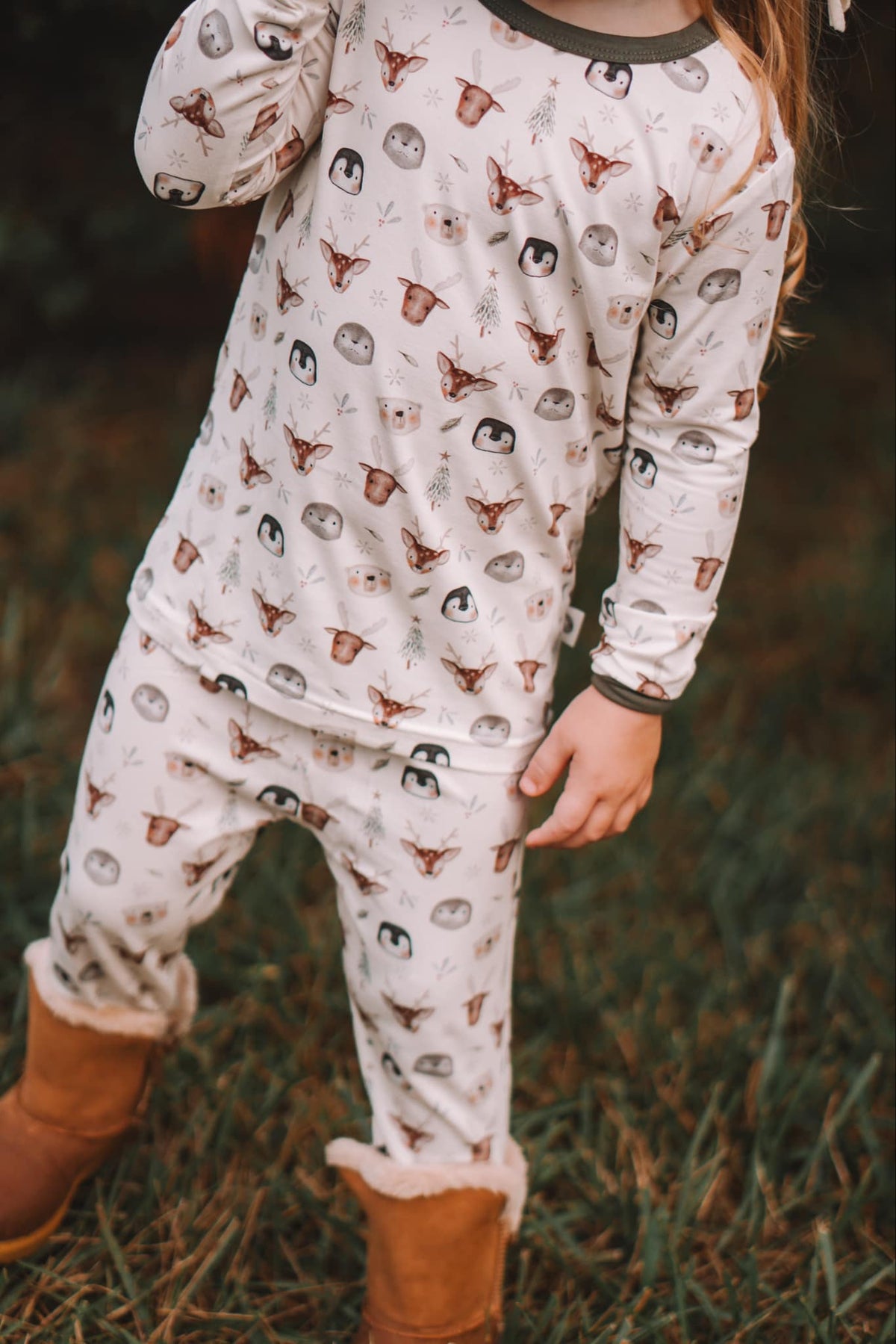 North Pole Pals 2pc Bamboo Pajamas - Shop Avnu