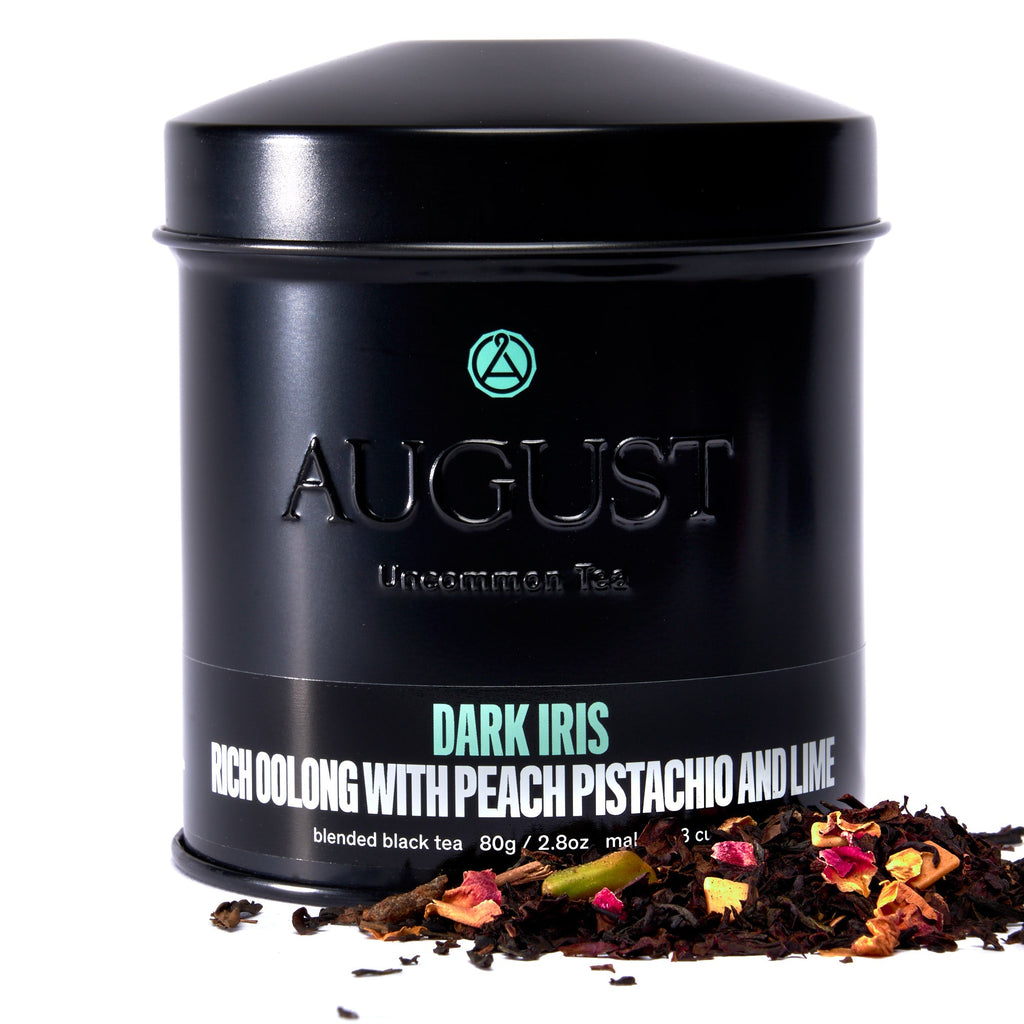 Dark Iris - Peach Pistachio Oolong Tea