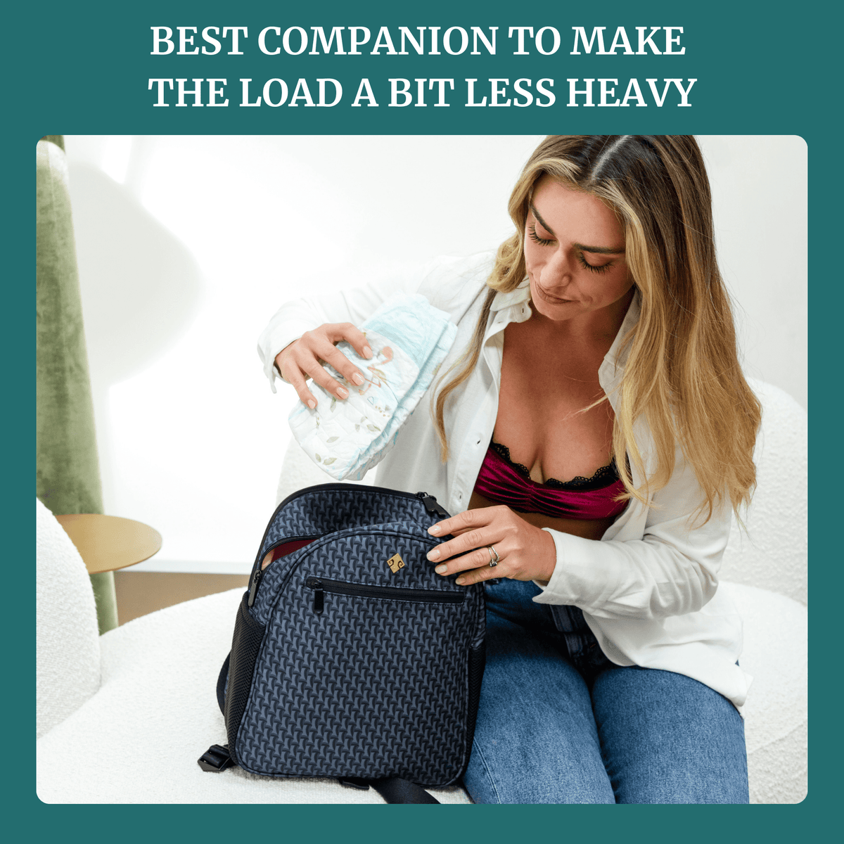 Small Diaper Bag Backpack - Claremont - Shop Avnu