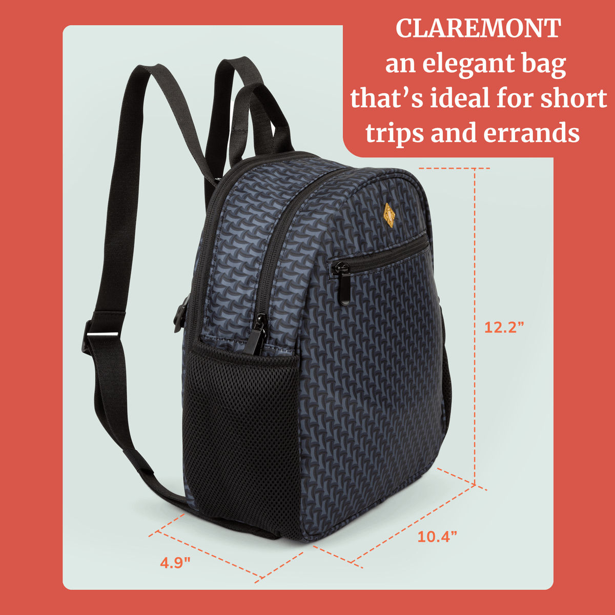 Small Diaper Bag Backpack - Claremont - Shop Avnu