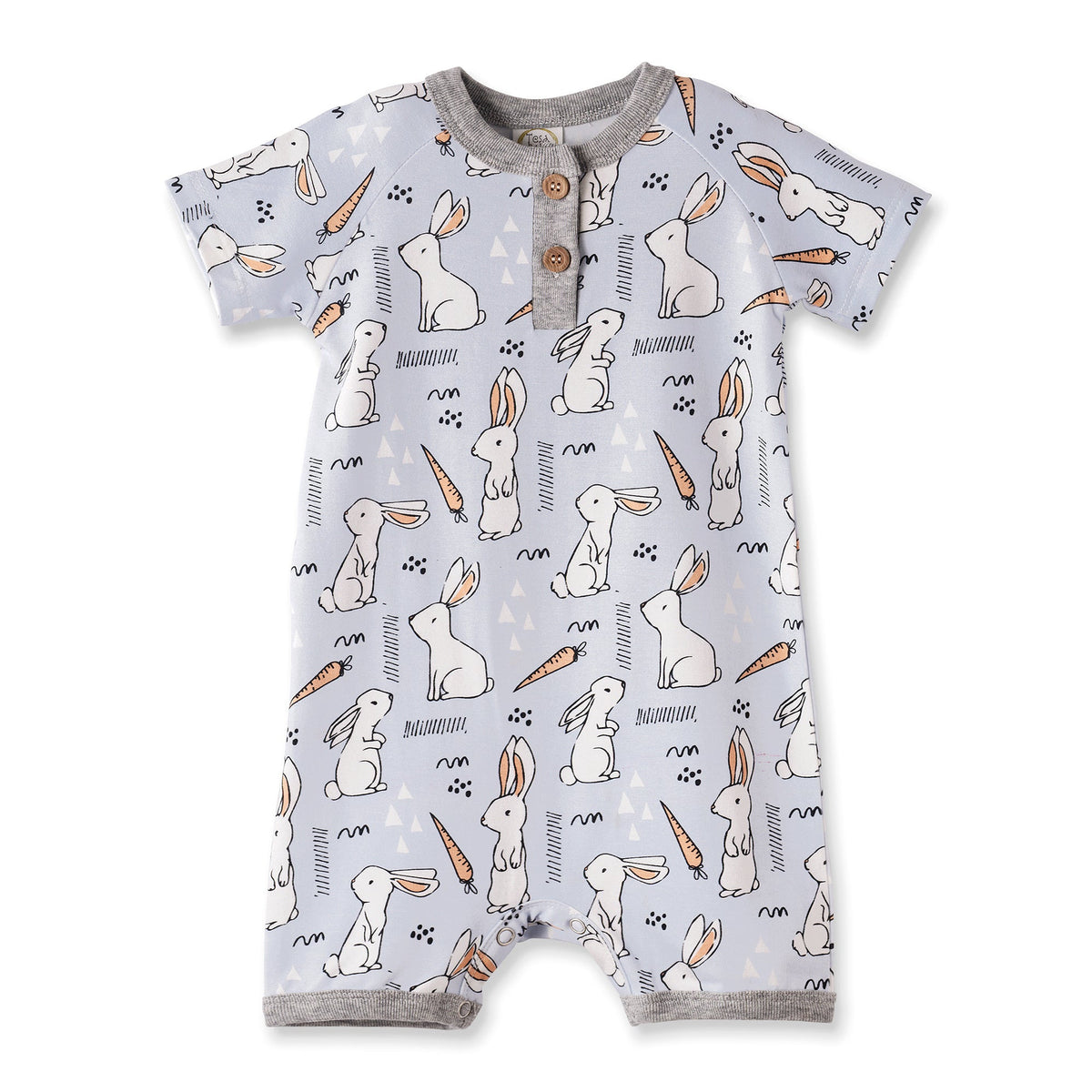 Cottontail Crew Bamboo Easter Shorty Romper for Baby Boys - Shop Avnu