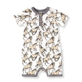 Wild Horses Bamboo Short Romper - Shop Avnu