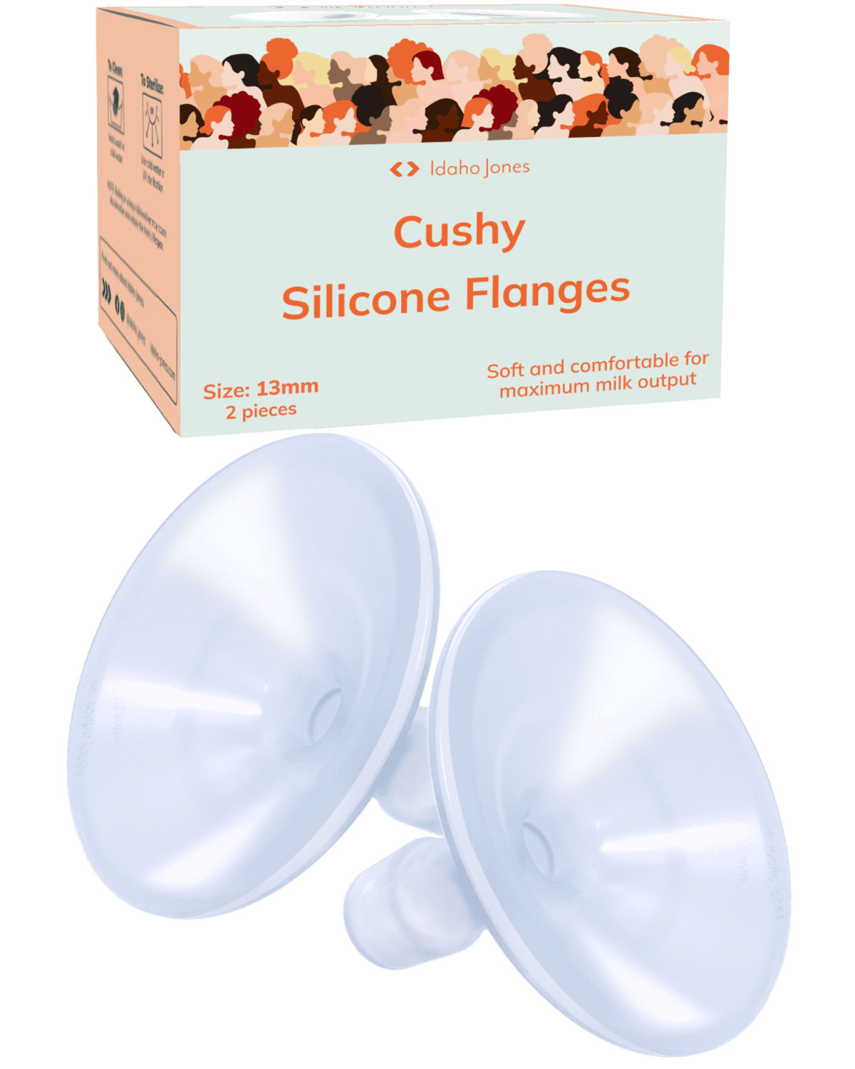 Silicone Breast Pump Flanges - Cushy - Shop Avnu