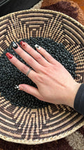 3MM BALL BAND RING - 4MM WIDE BAND - Shop Avnu