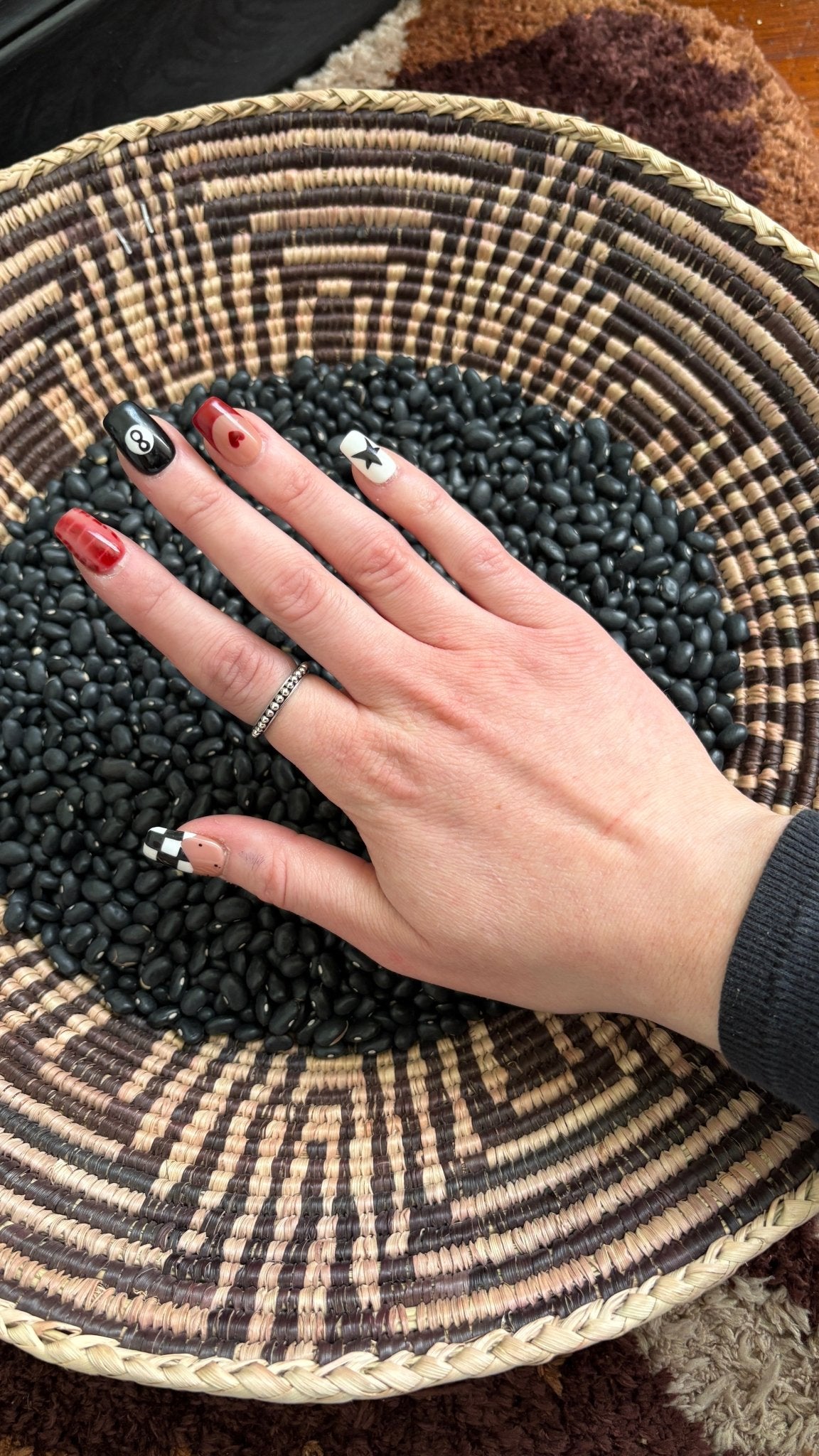 3MM BALL BAND RING - 4MM WIDE BAND - Shop Avnu