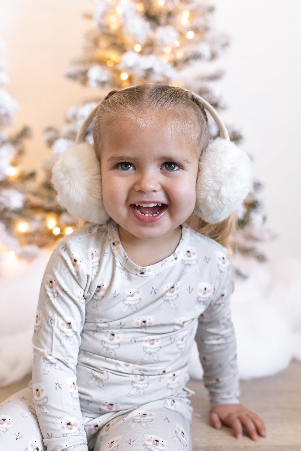 Polar Bear 2pc Bamboo Pajamas - Shop Avnu