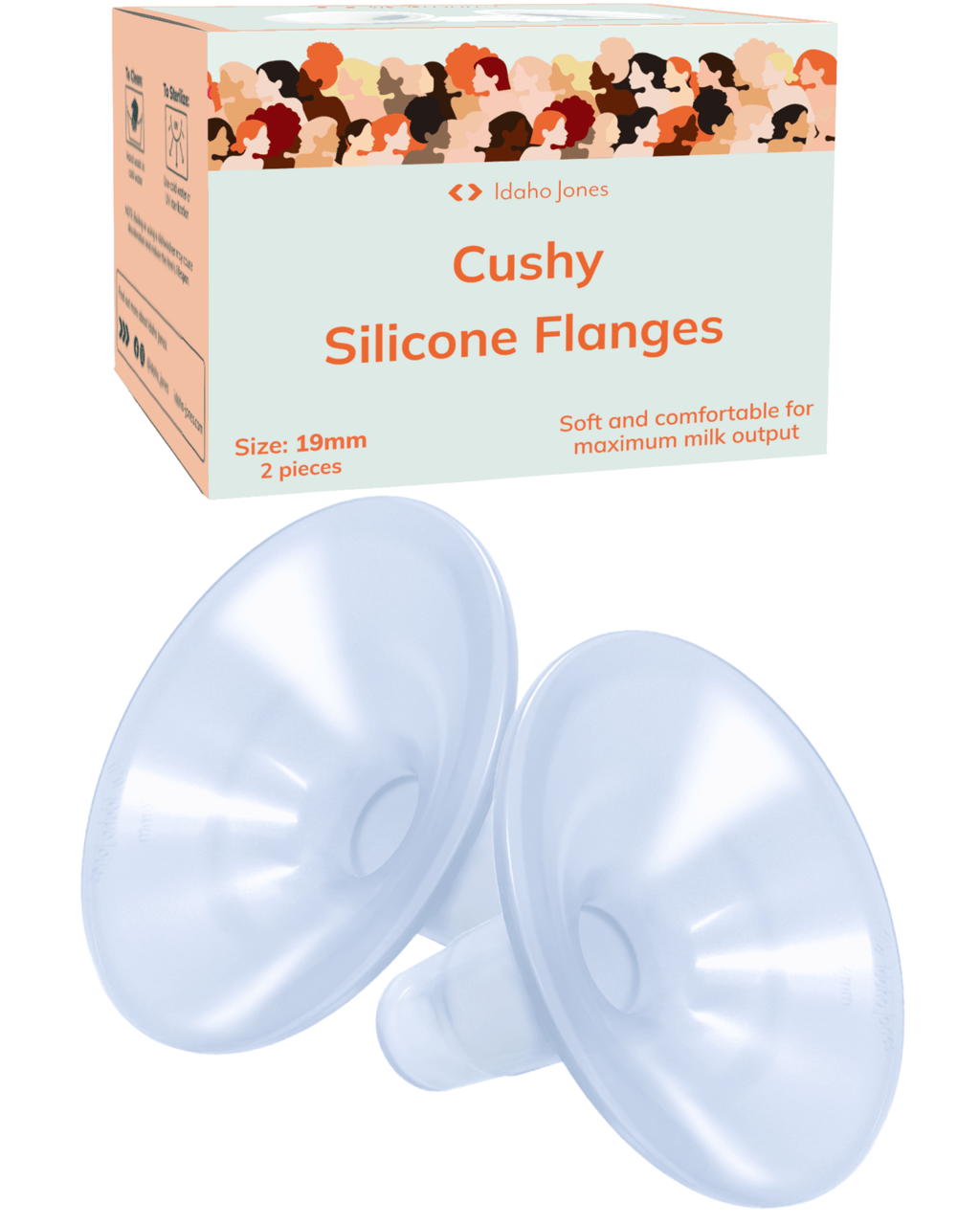Silicone Breast Pump Flanges - Cushy - Shop Avnu