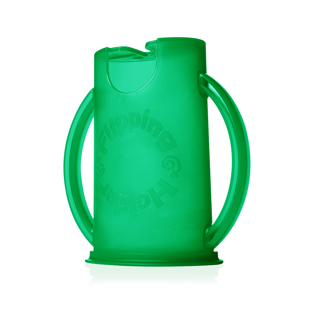Flipping Holder DELUXE w/ LID (Green) - Shop Avnu