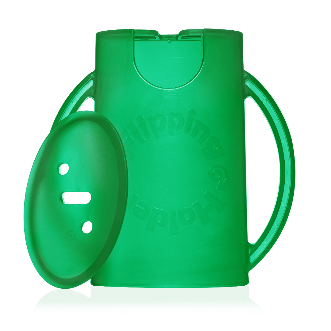 Flipping Holder DELUXE w/ LID (Green) - Shop Avnu