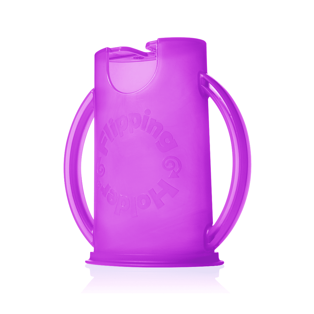 Flipping Holder DELUXE w/ LID (Purple) - Shop Avnu
