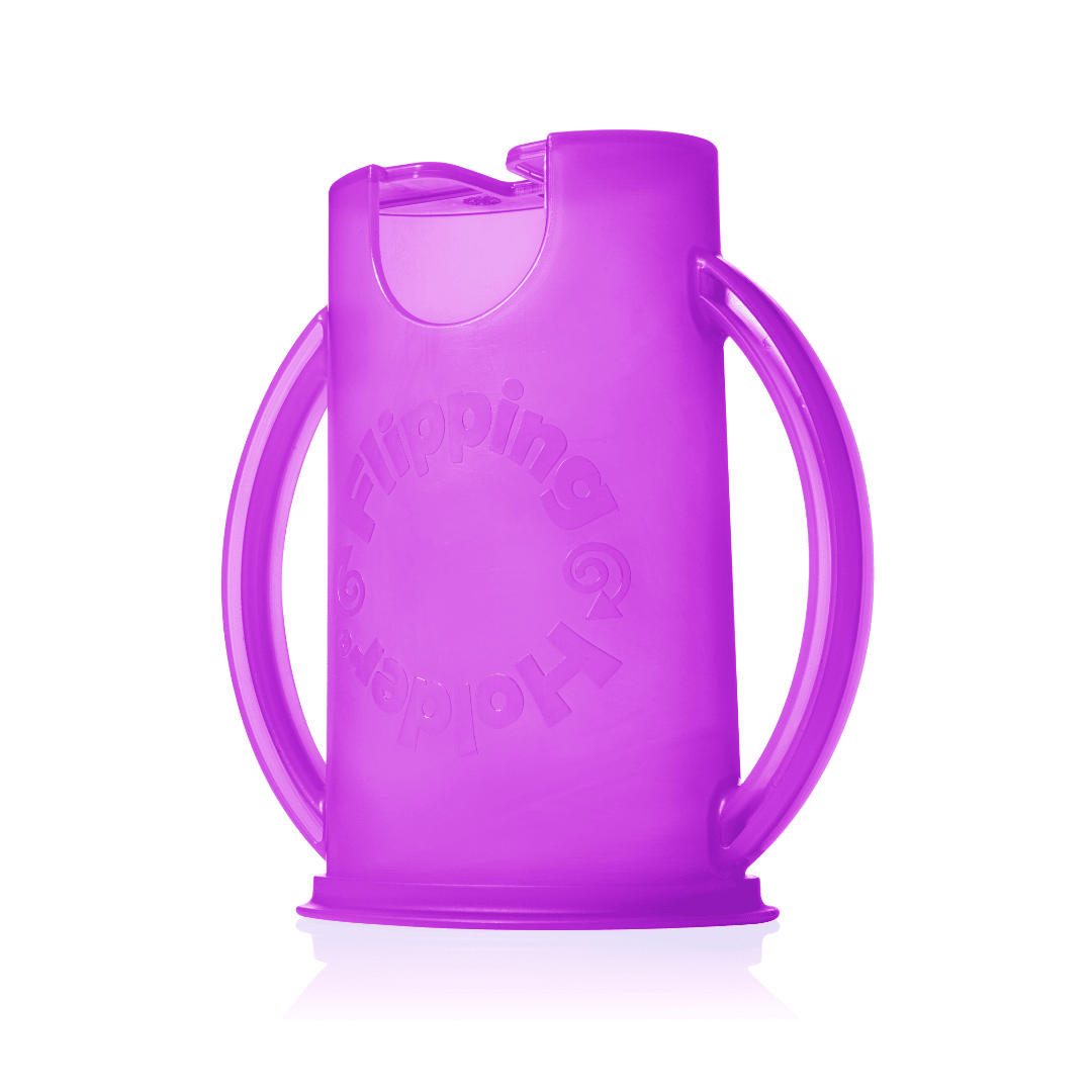 Flipping Holder DELUXE w/ LID (Purple) - Shop Avnu