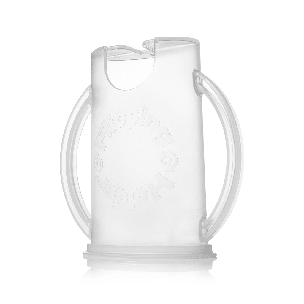 Flipping Holder DELUXE w/ LID (White) - Shop Avnu