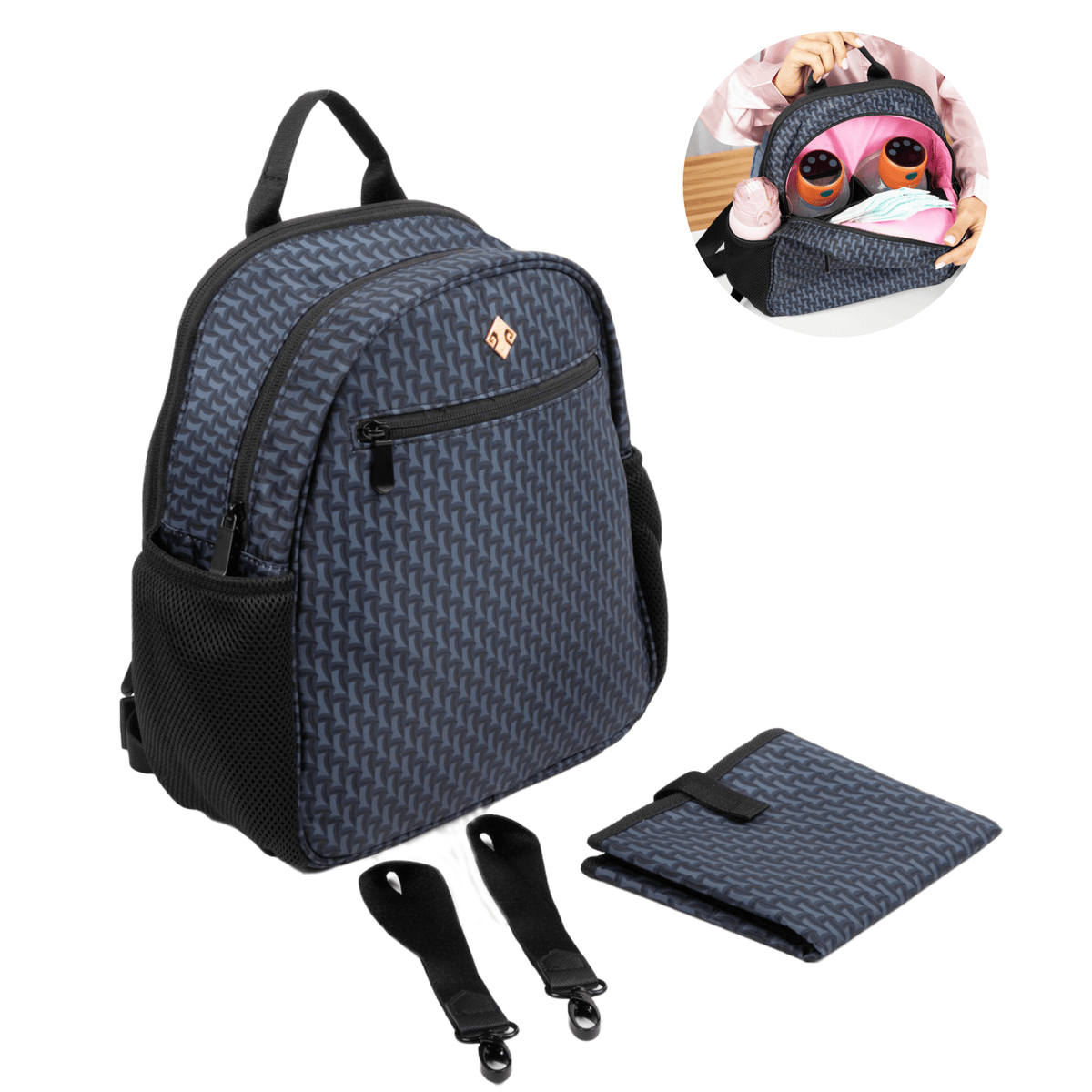 Small Diaper Bag Backpack - Claremont - Shop Avnu