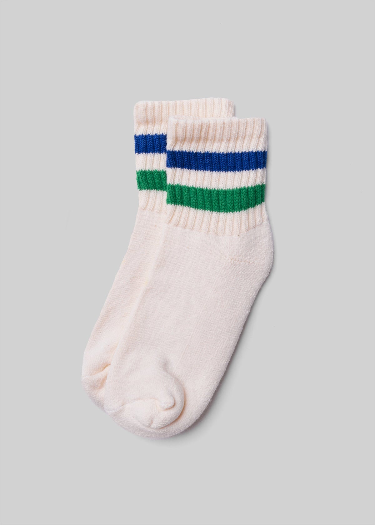 The Retro Stripe Quarter Crew