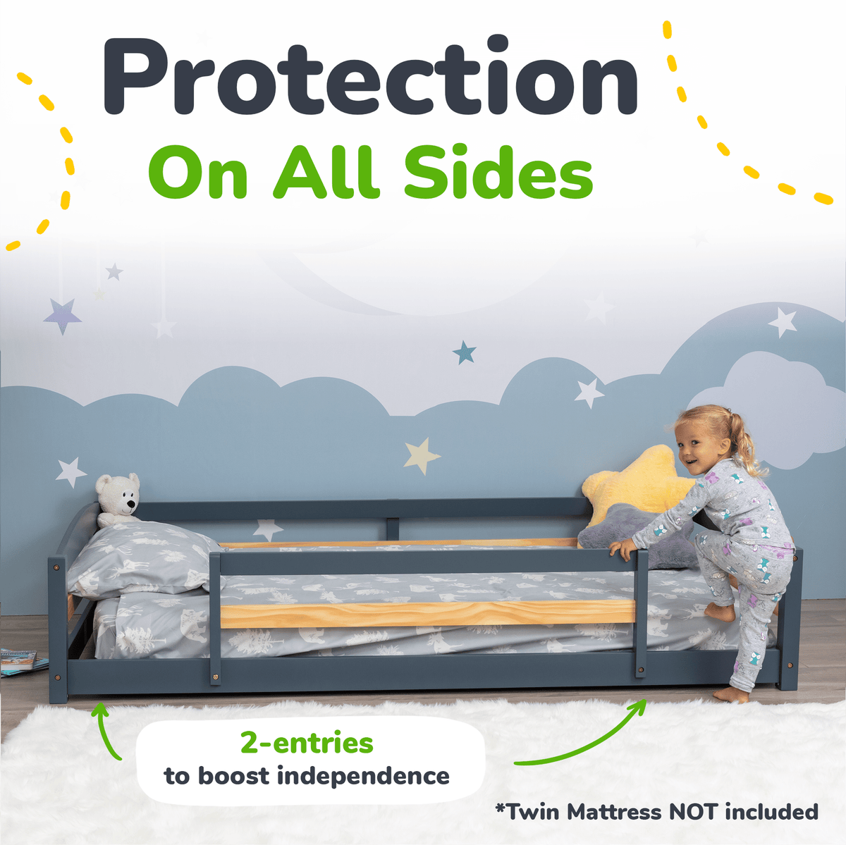 Floor Bed - Twin Size - Shop Avnu