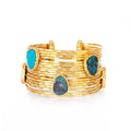 Wire Stackable Cuff - Turquoise - Shop Avnu