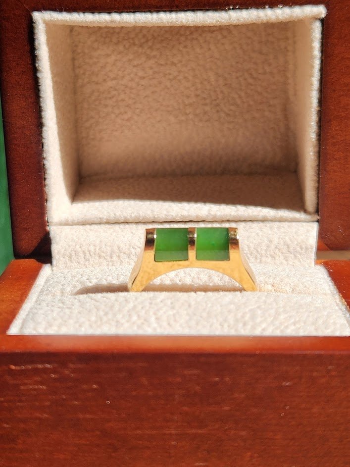 Vintage Jade Ring - 225G - Shop Avnu