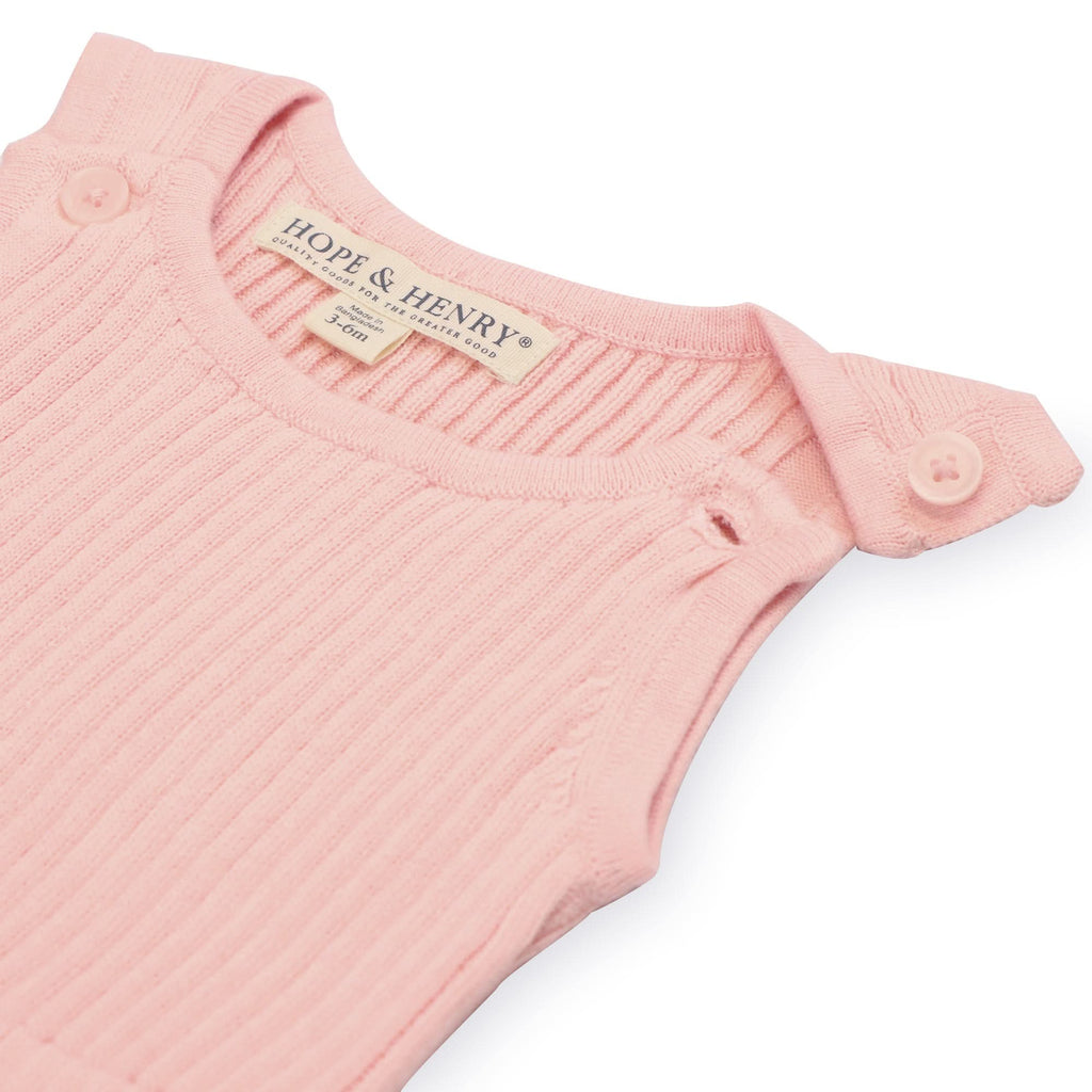 Cinched Waist Organic Sweater Romper