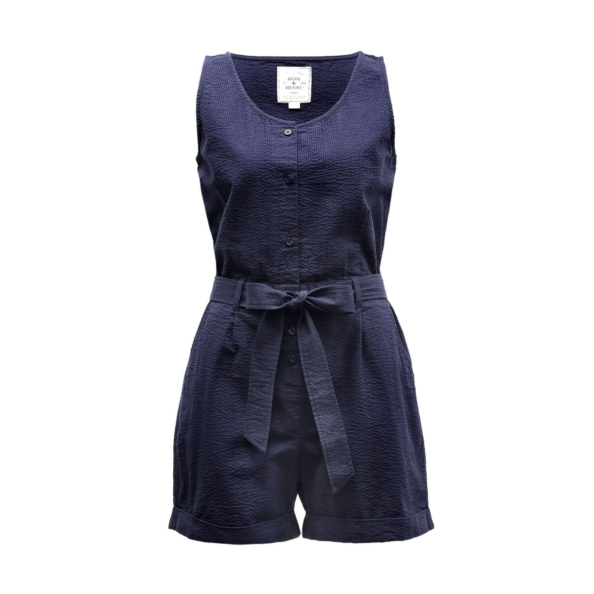 Seersucker Organic Romper