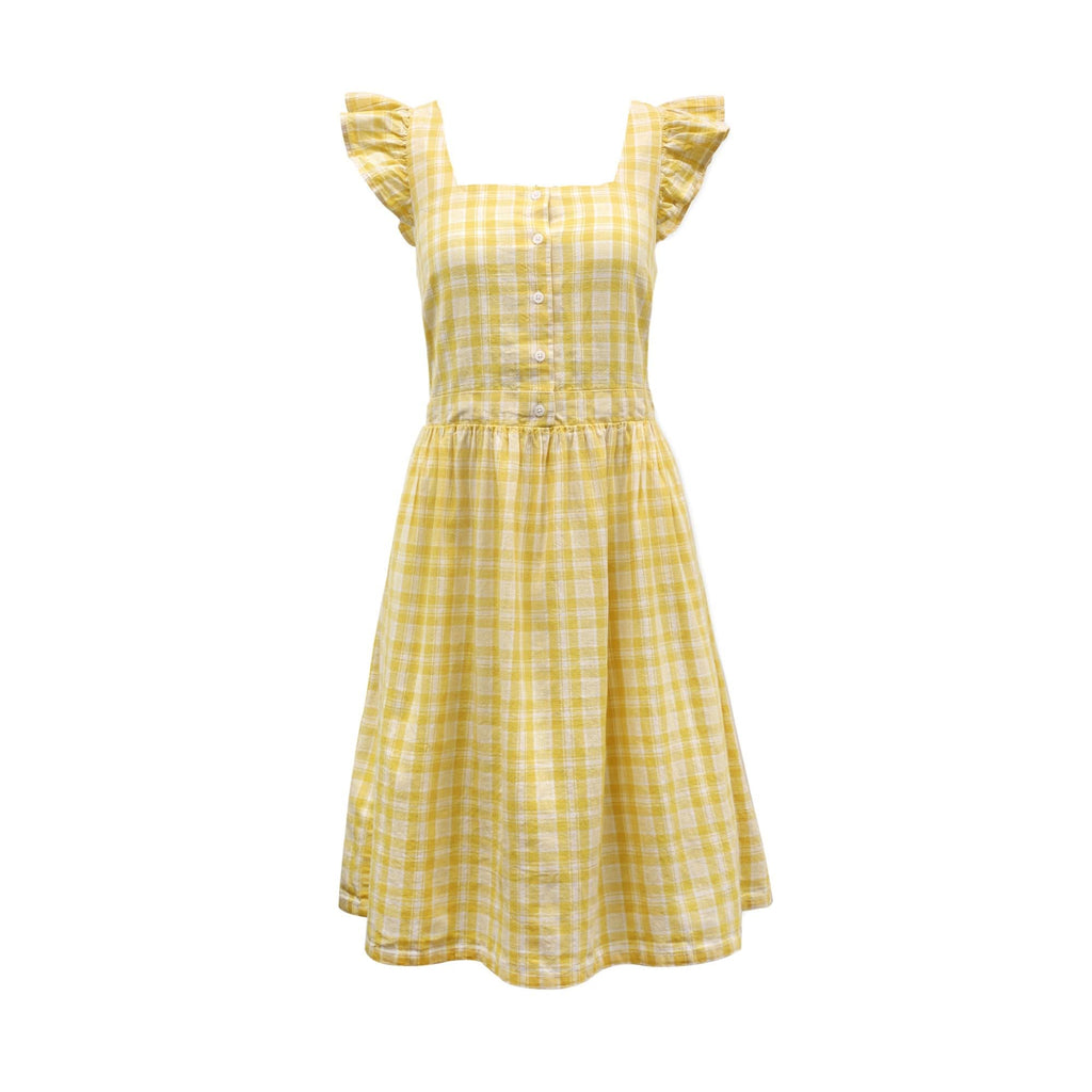 Flutter Sleeve Sun Dress