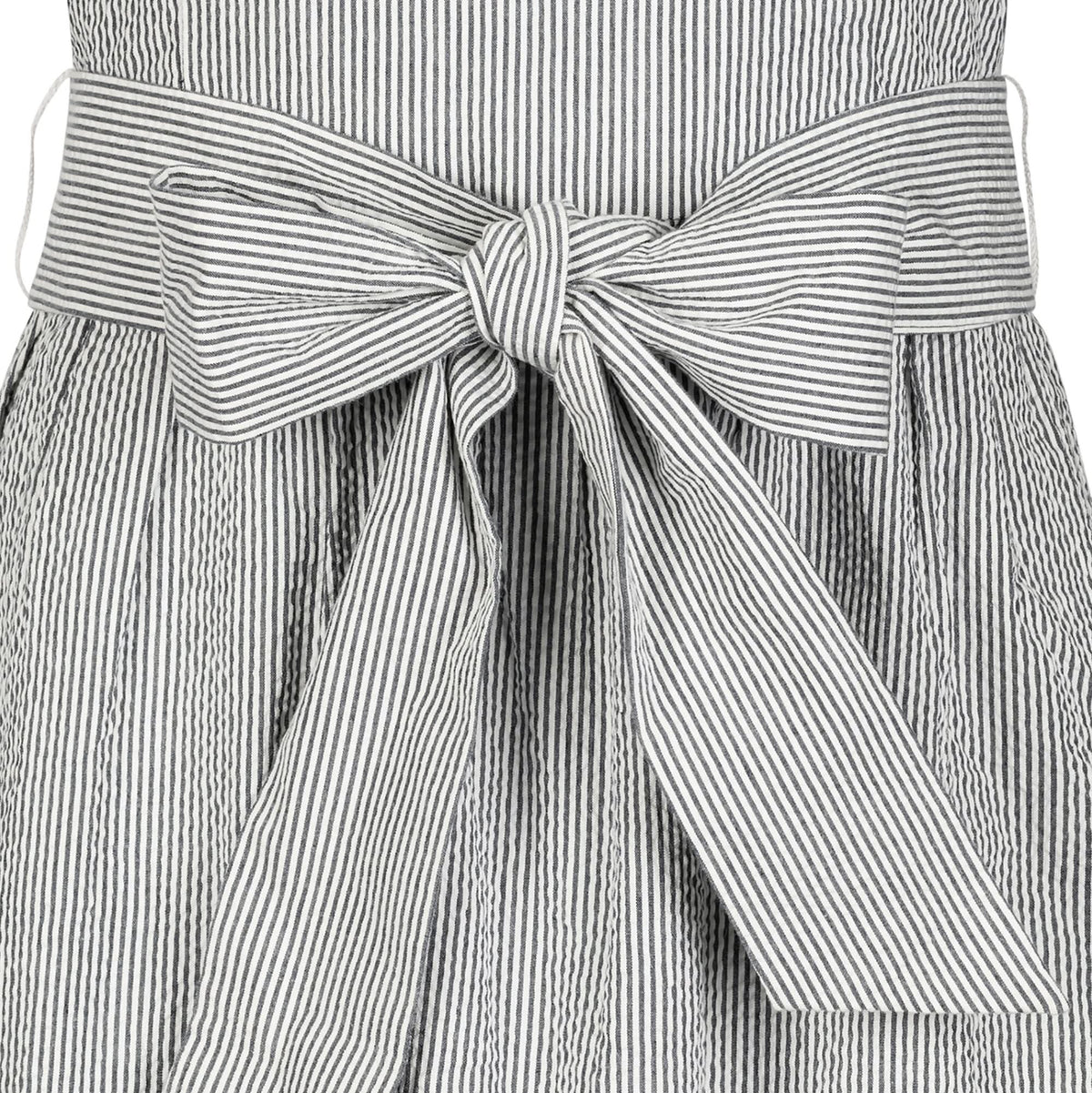 Organic A-Line Dress with Sash