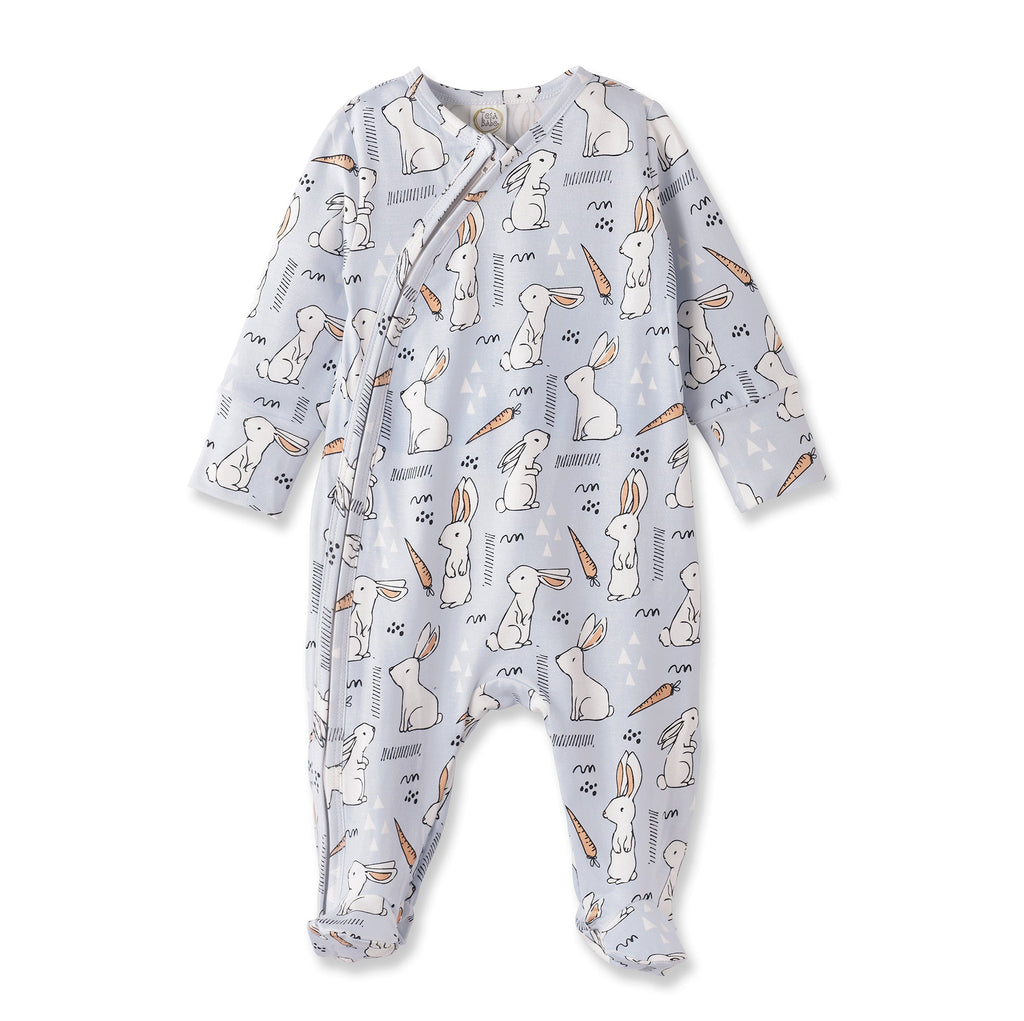 Cottontail Crew Soft Bamboo Easter Zipper Romper for Baby - Shop Avnu