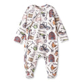Farmer's Market Baby Zipper Romper – Soft Bamboo One - Piece - Shop Avnu