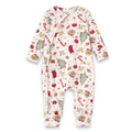 Bamboo Holiday Baby Zip Romper – Christmas One - Piece Pajamas - Shop Avnu