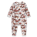 Cowboy Baby Zipper Romper - Bamboo Western Spirit Outfit - Shop Avnu