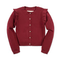 Organic Milano Ruffle Cardigan