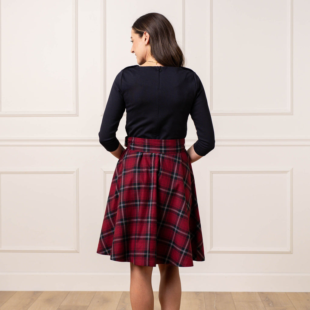 French Skater Dress
