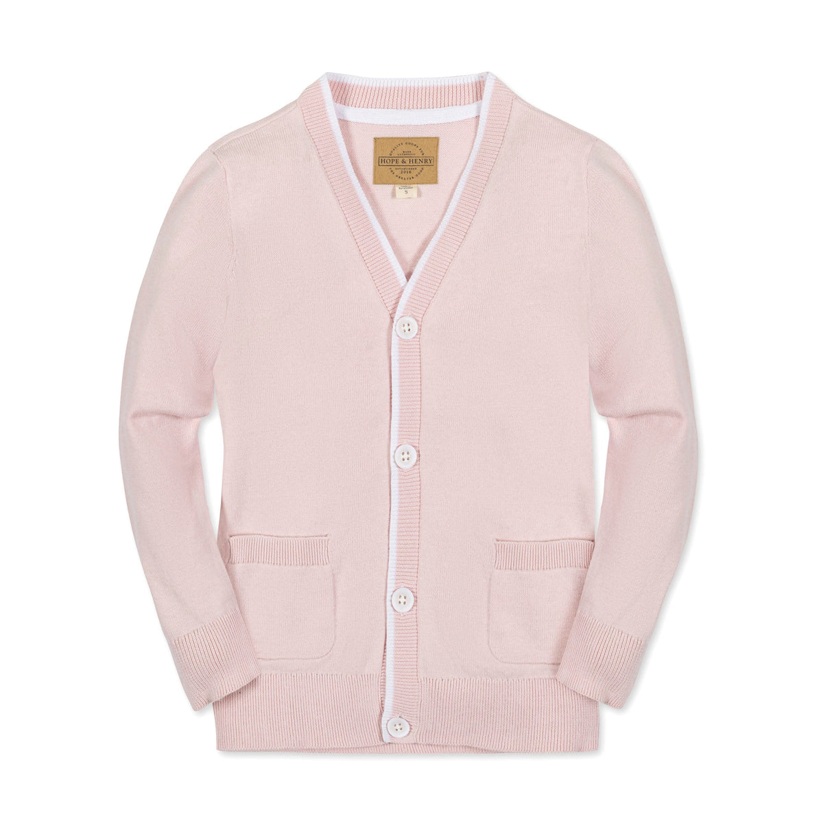 Organic Tipped Cardigan