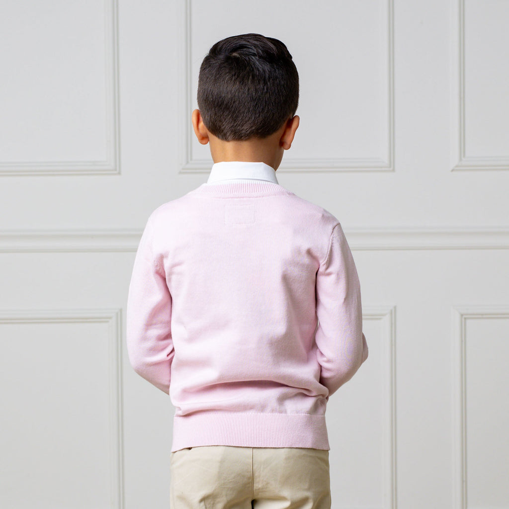 Organic Tipped Cardigan
