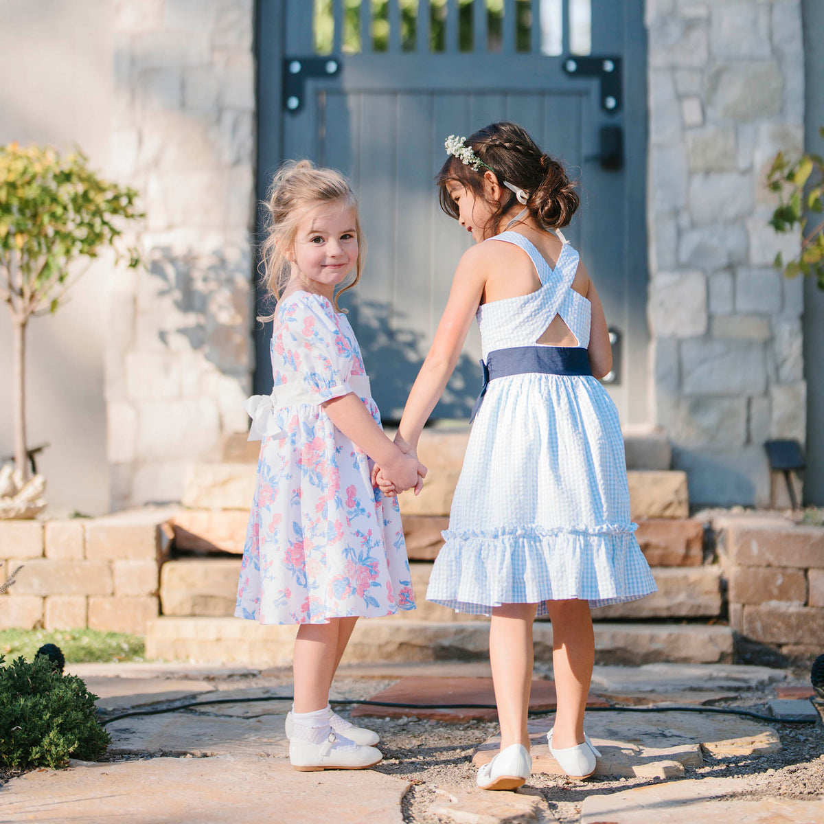 Organic Puff Sleeve Party Dress