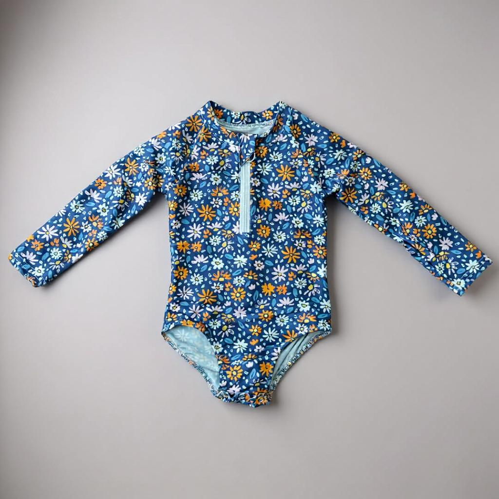 flowers swimsuit