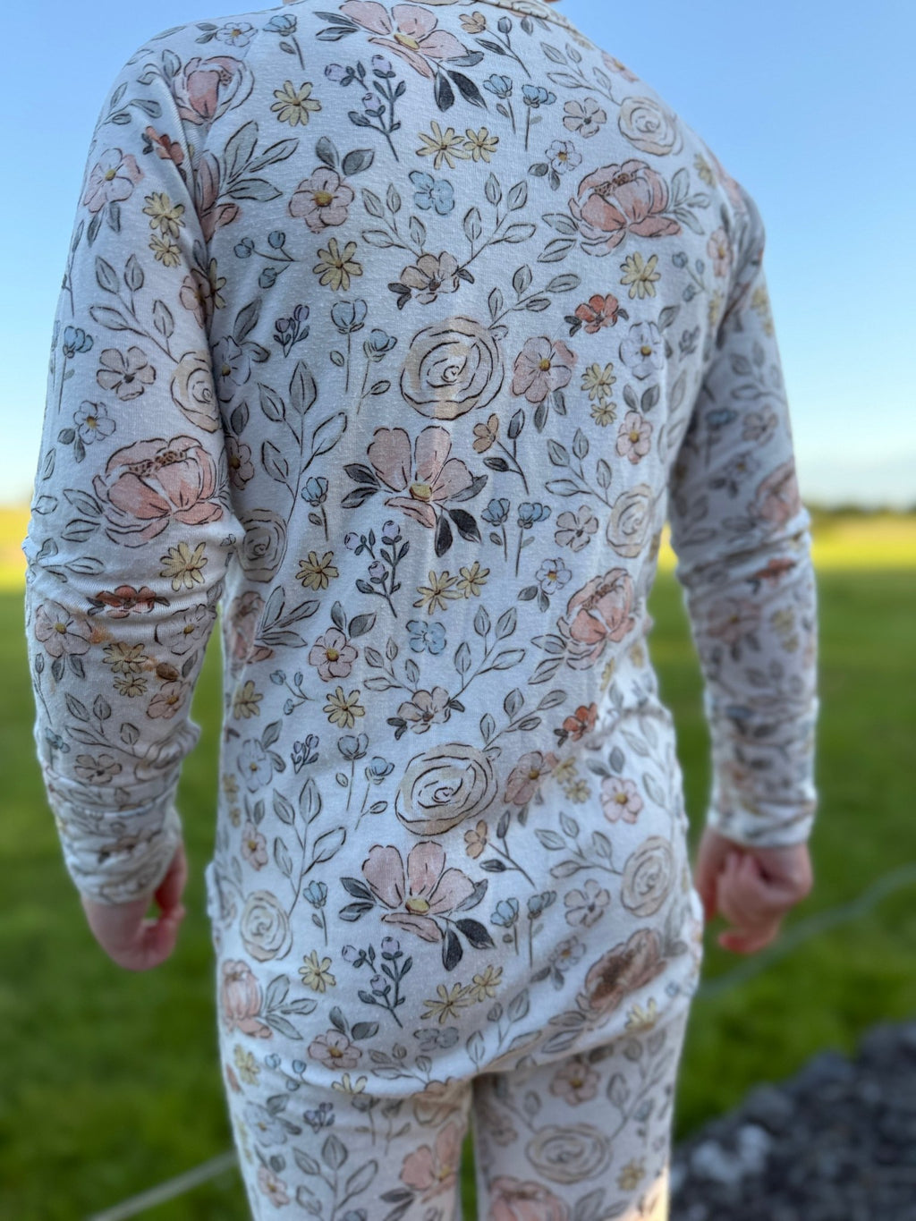 Pastel Petals Modal Zippy Romper - Shop Avnu