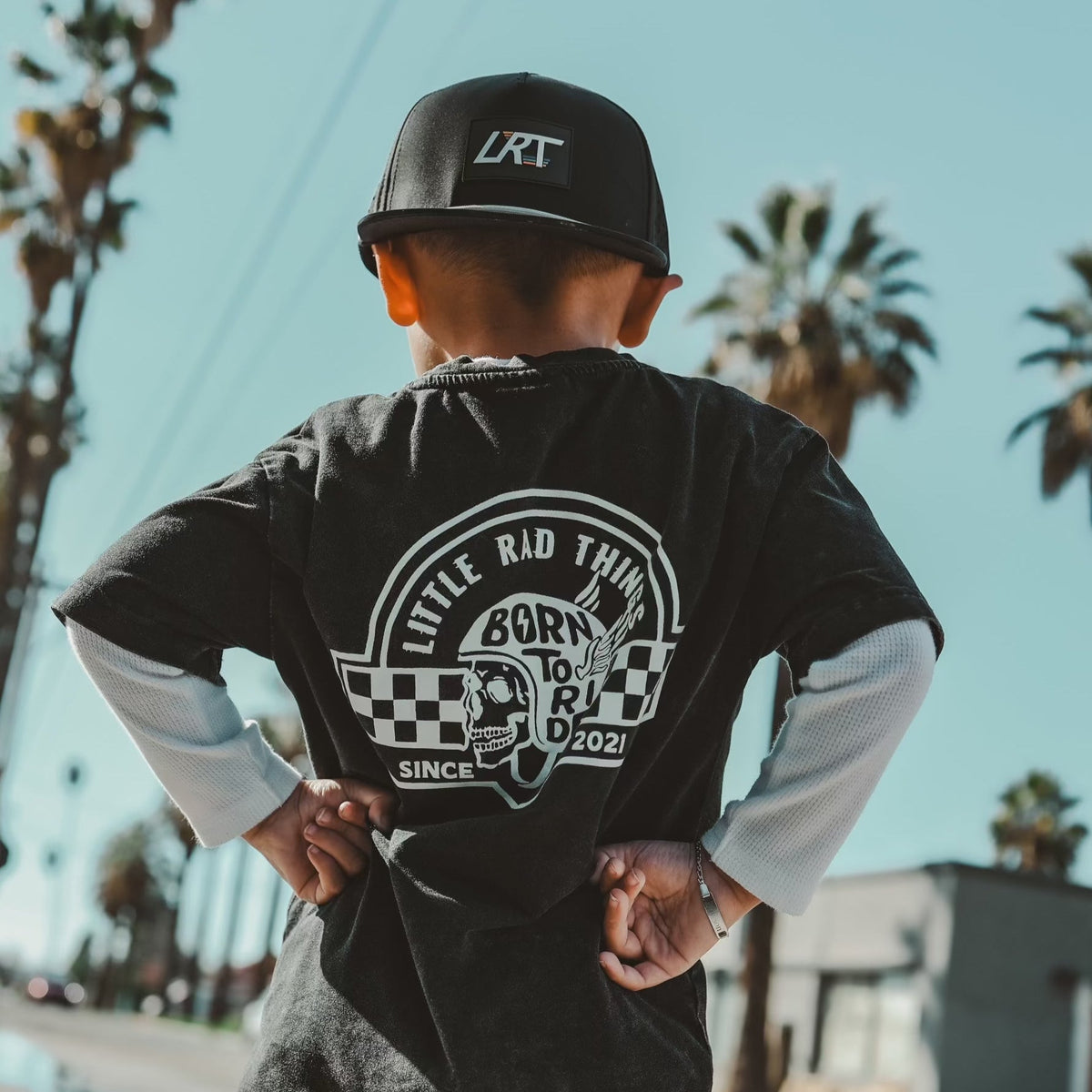 TIL DEATH DO WE RIDE TEE - BLACK
