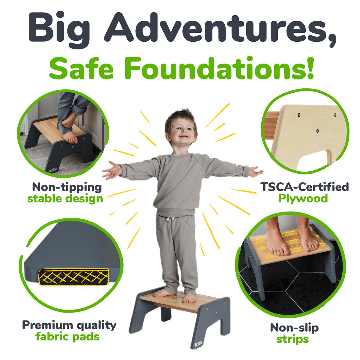 1 - Step Stool For Kids - Shop Avnu