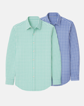 Mauro Dress Shirt 2-Pack - Teal/Blue