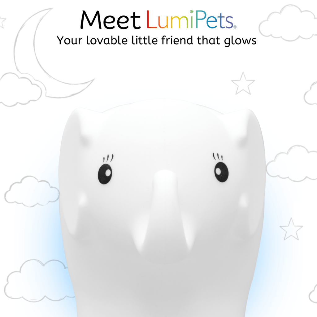 LumiPets® Eggbert the Elephant - Children's Touch Night Light - Shop Avnu
