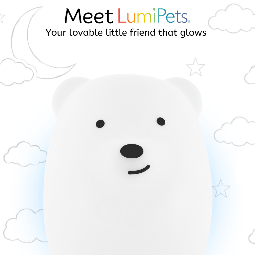 LumiPets® Benny the Bear - Children's Touch Night Light - Shop Avnu