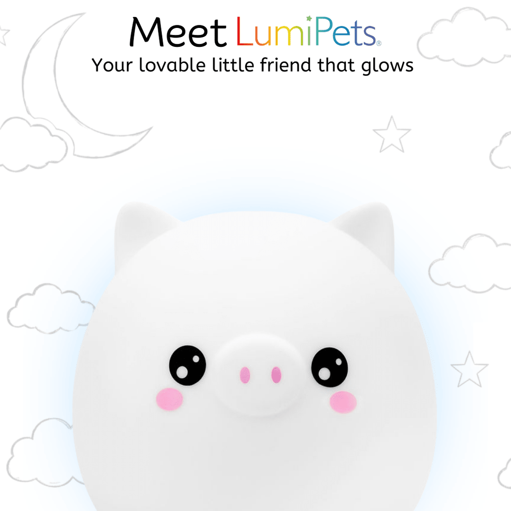 LumiPets® Percy the Pig - Children's Touch Night Light - Shop Avnu