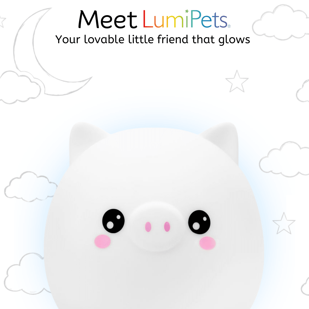 LumiPets® Percy the Pig - Children's Touch Night Light - Shop Avnu