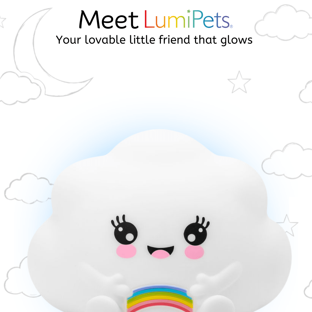 LumiPets® Kawaii Cloud - Children's Nursery Touch Night Light - Shop Avnu