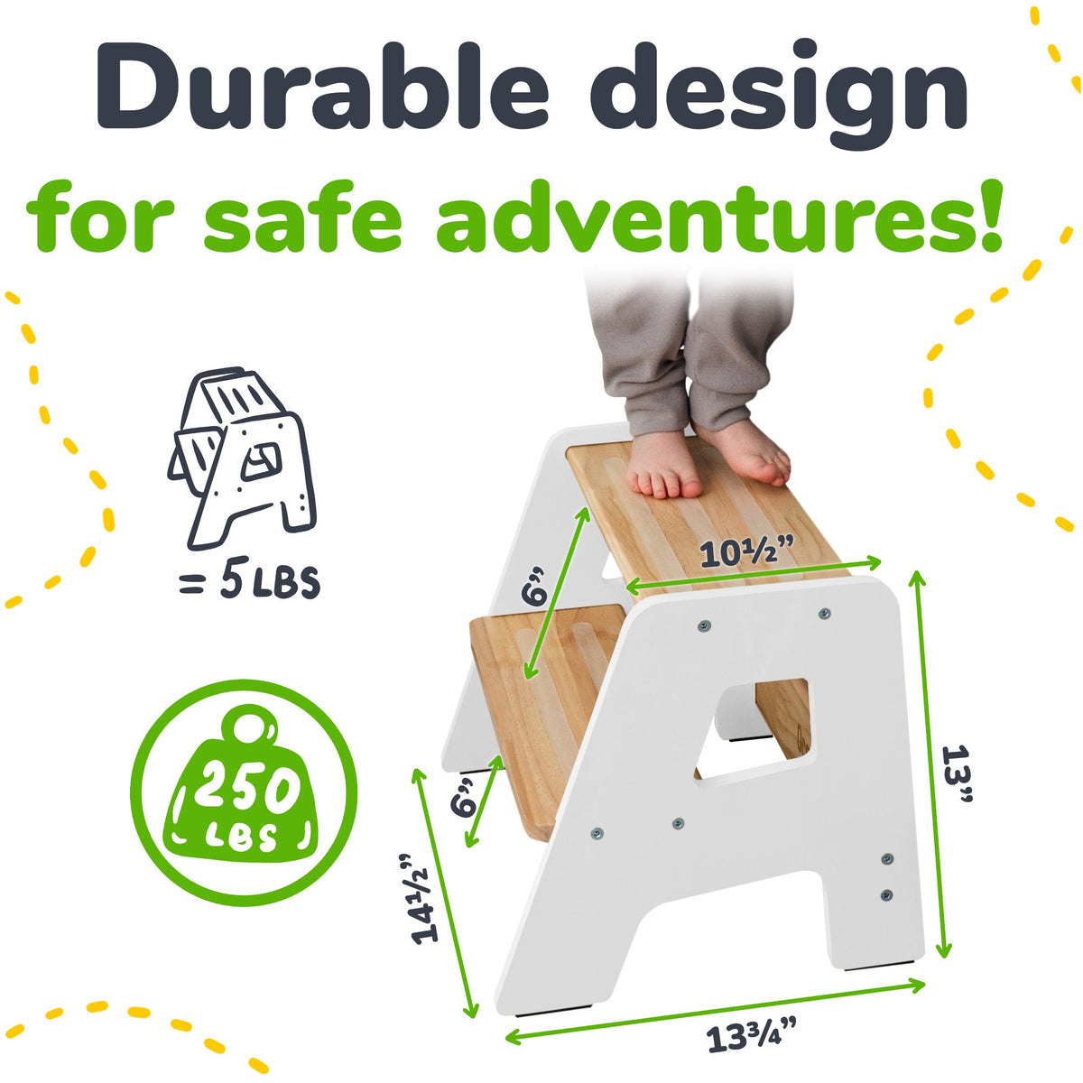 2 - Step Stool for Kids - Shop Avnu